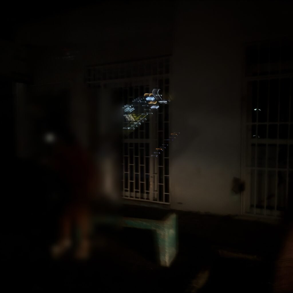 Does Aruba have a red light district: San Nicolas street at night
